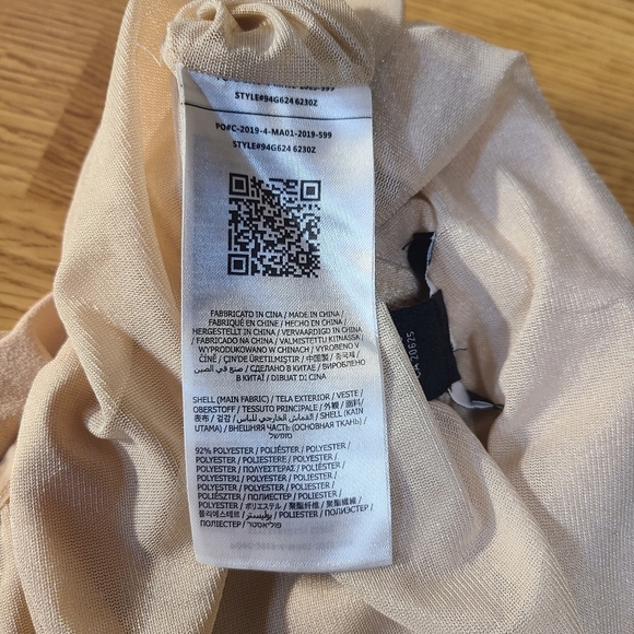 Guess By Marciano Women's Bodycon Lace Beige Flirty Feminine Bodysuit - Picture 9 of 11